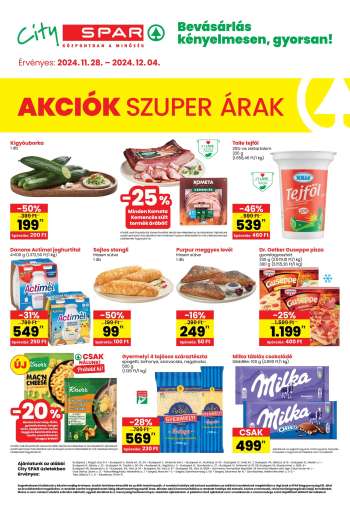 Újság SPAR - 2024.11.28 - 2024.12.04.