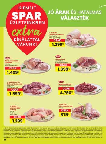 Újság SPAR - 2024.11.28 - 2024.12.04.