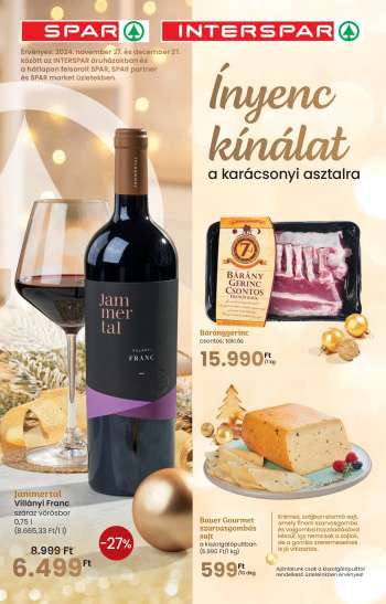 Újság SPAR - 2024.11.27 - 2024.12.27.