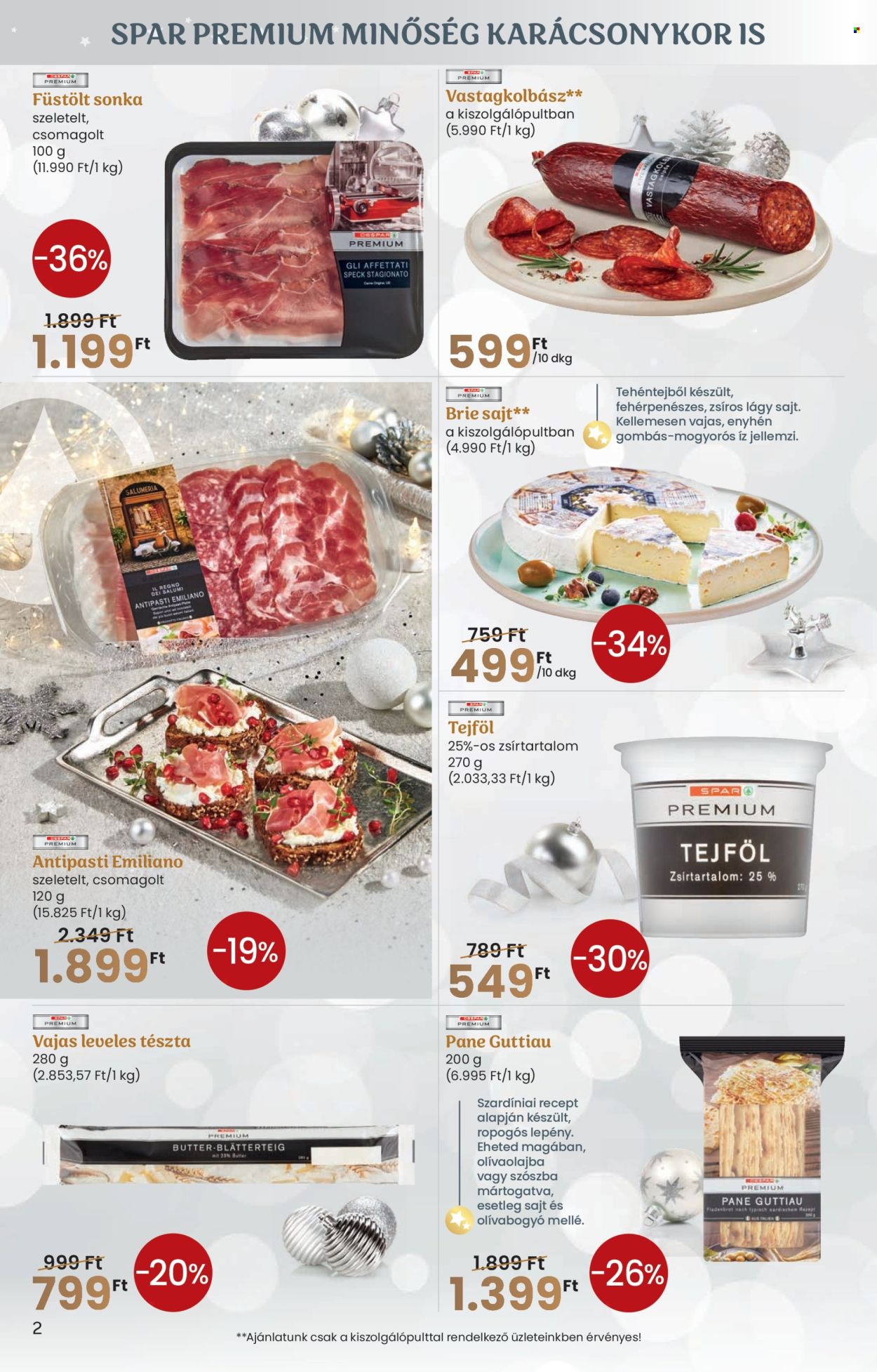 SPAR akciós újságok - 2024.11.27 - 2024.12.27. Oldal 2