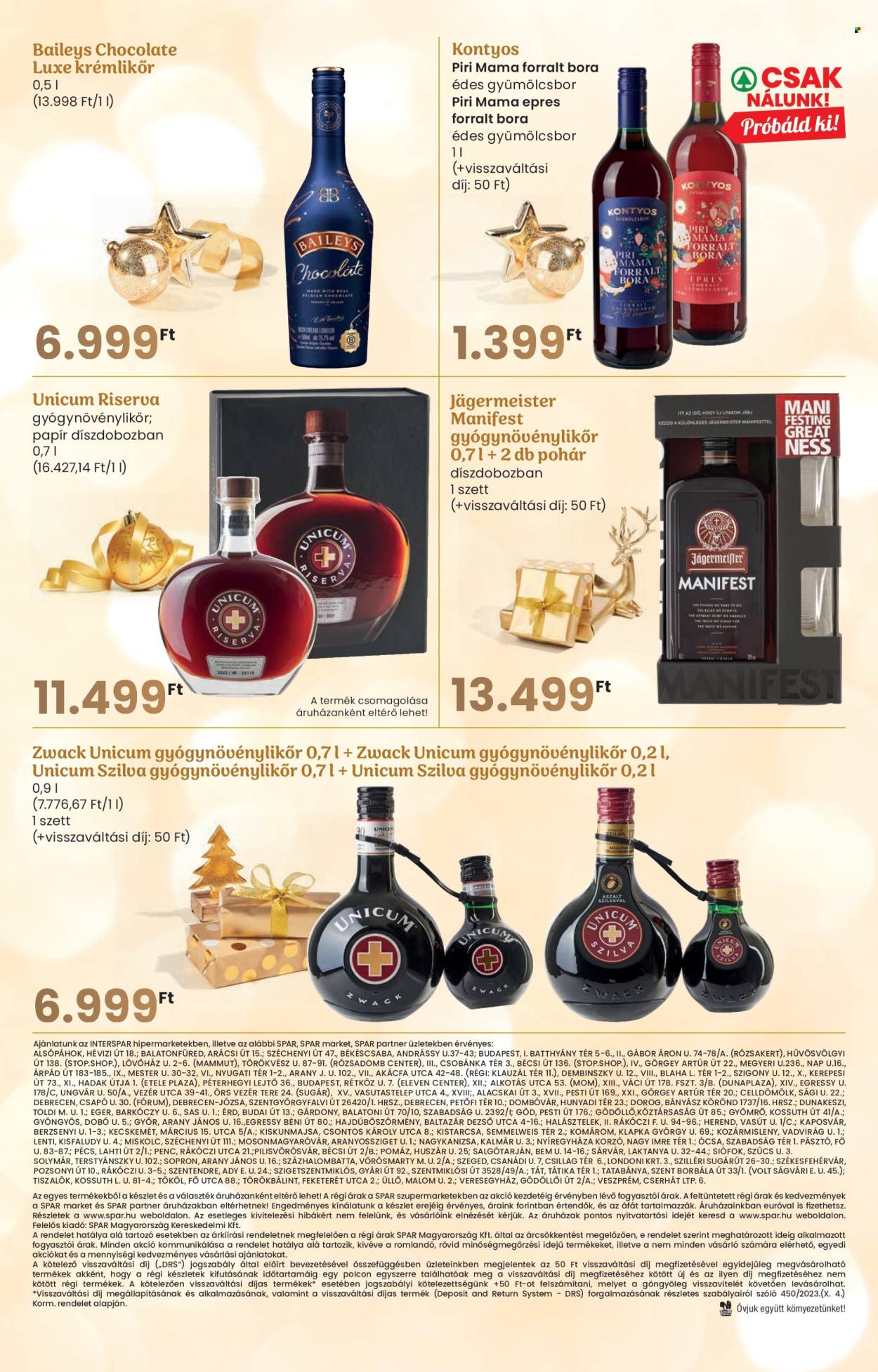 SPAR akciós újságok - 2024.11.27 - 2024.12.27. Oldal 32
