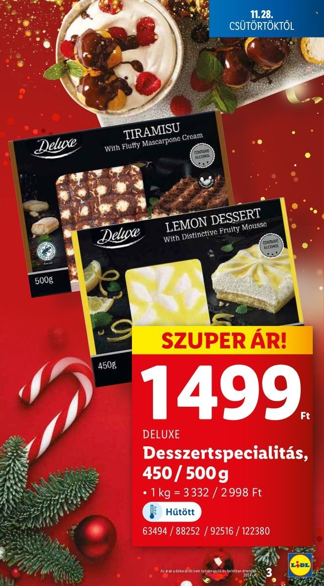 Lidl akciós újságok - 2024.11.28 - 2024.12.04. Oldal 3