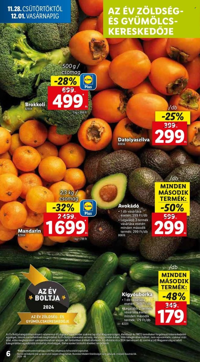 Lidl akciós újságok - 2024.11.28 - 2024.12.04. Oldal 6