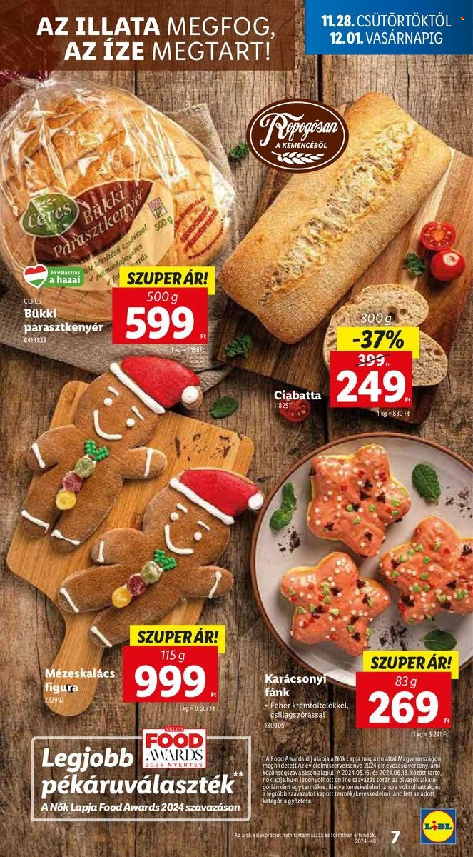 Lidl akciós újságok - 2024.11.28 - 2024.12.04. Oldal 7