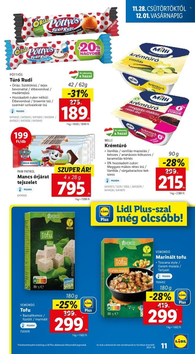 Lidl akciós újságok - 2024.11.28 - 2024.12.04. Oldal 11