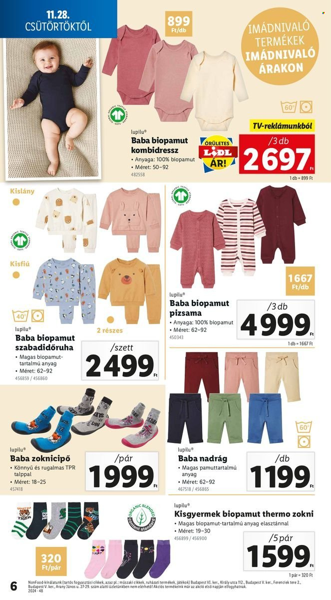Lidl akciós újságok - 2024.11.28 - 2024.12.04. Oldal 6