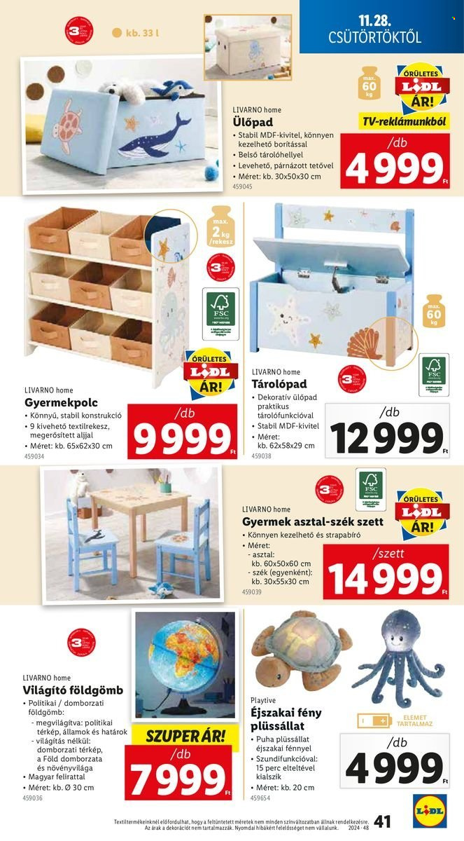 Lidl akciós újságok - 2024.11.28 - 2024.12.04. Oldal 41