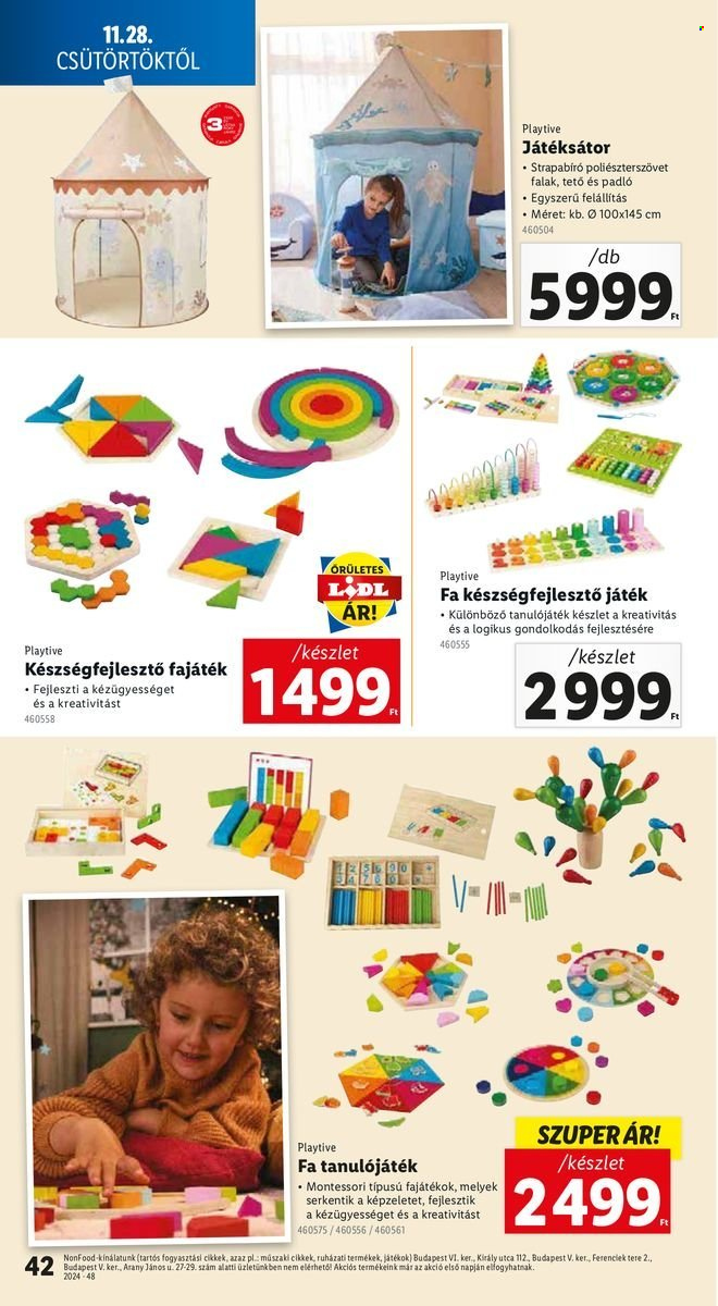 Lidl akciós újságok - 2024.11.28 - 2024.12.04. Oldal 42