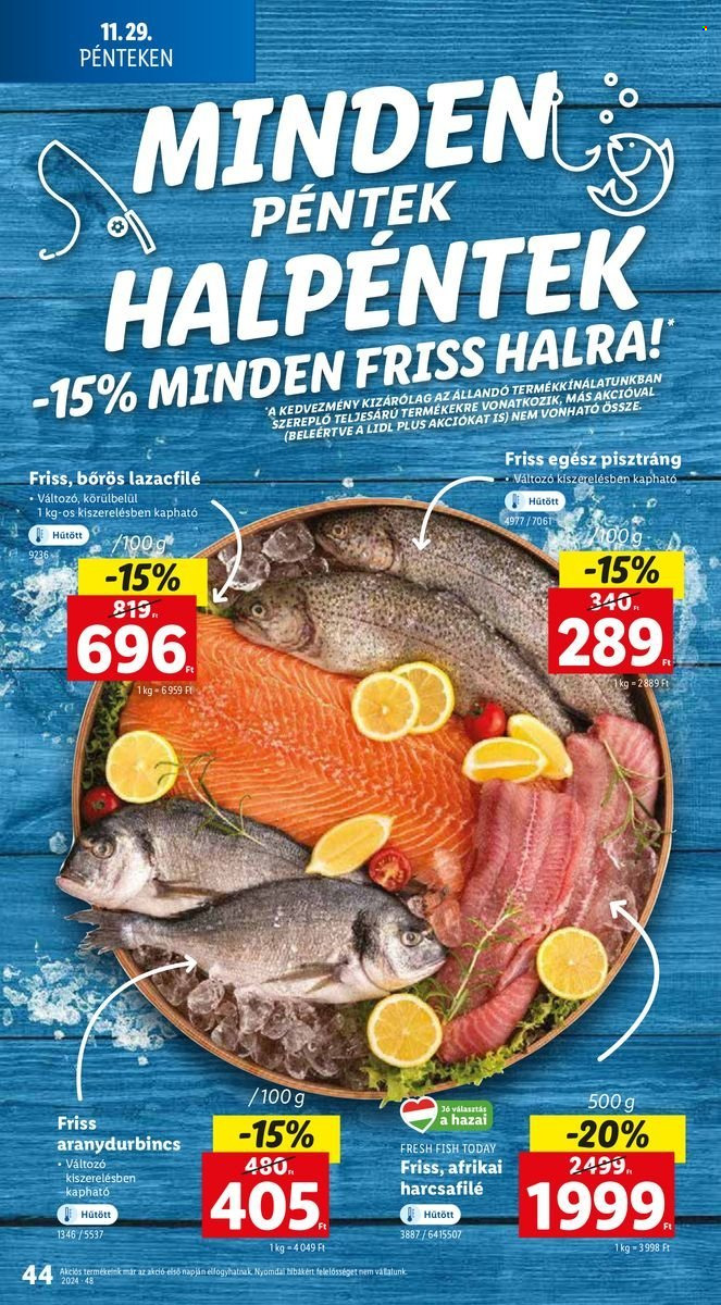 Lidl akciós újságok - 2024.11.28 - 2024.12.04. Oldal 44