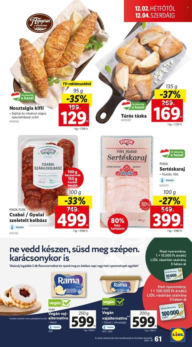 Lidl akciós újságok - 2024.11.28 - 2024.12.04. Oldal 61