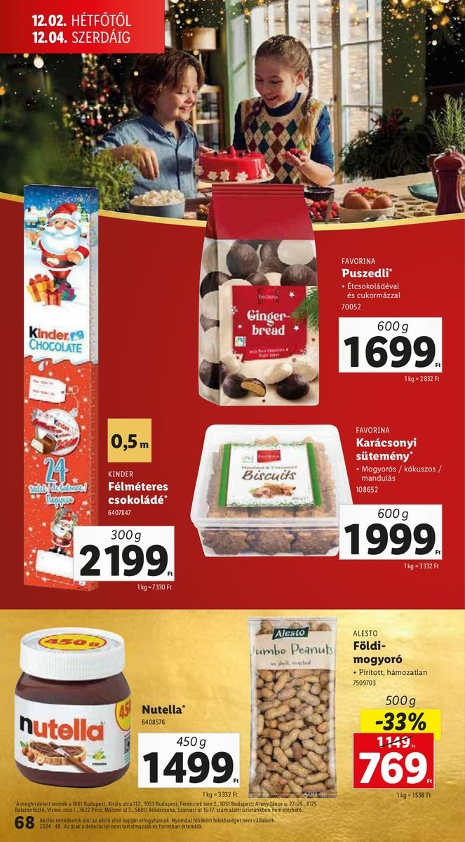 Lidl akciós újságok - 2024.11.28 - 2024.12.04. Oldal 68