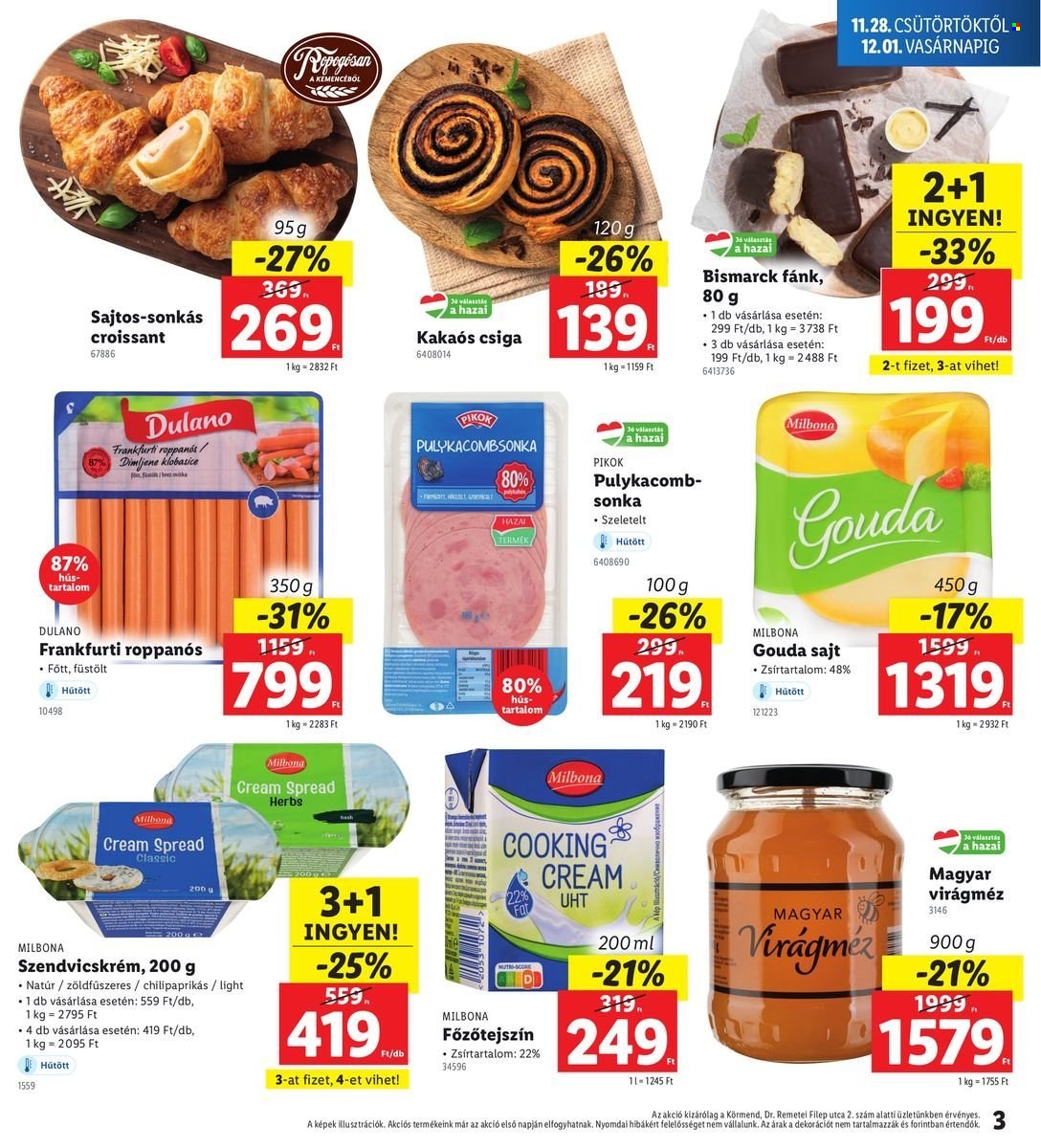 Lidl akciós újságok - 2024.11.28 - 2024.12.01. Oldal 3
