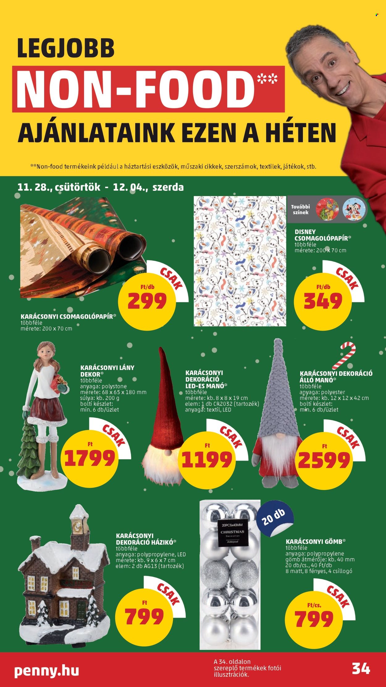 Penny Market akciós újságok - 2024.11.28 - 2024.12.04. Oldal 38