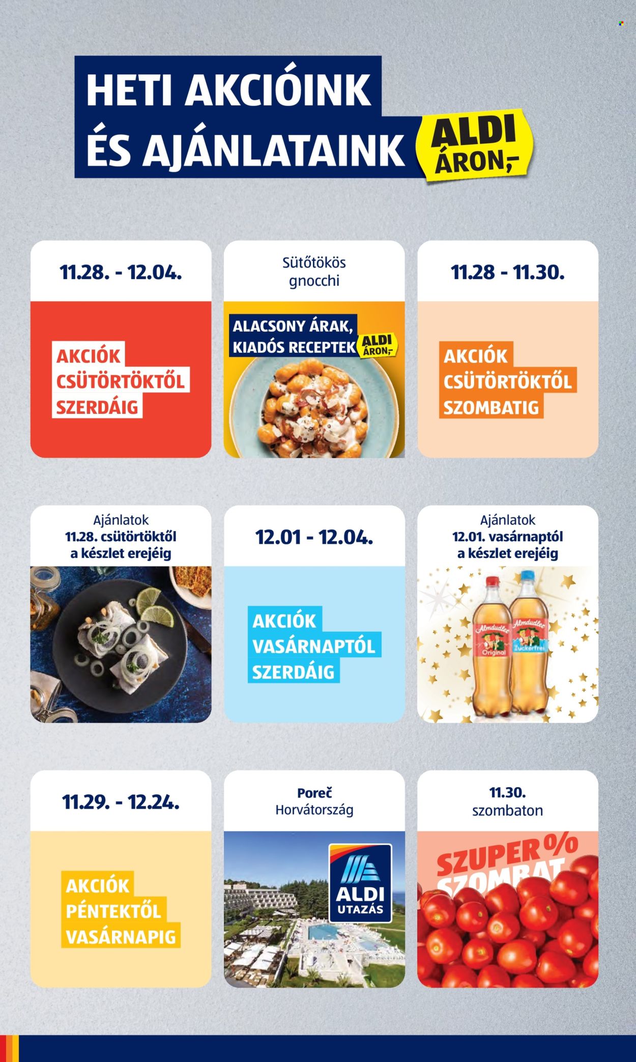 Aldi akciós újságok - 2024.11.28 - 2024.12.04. Oldal 2