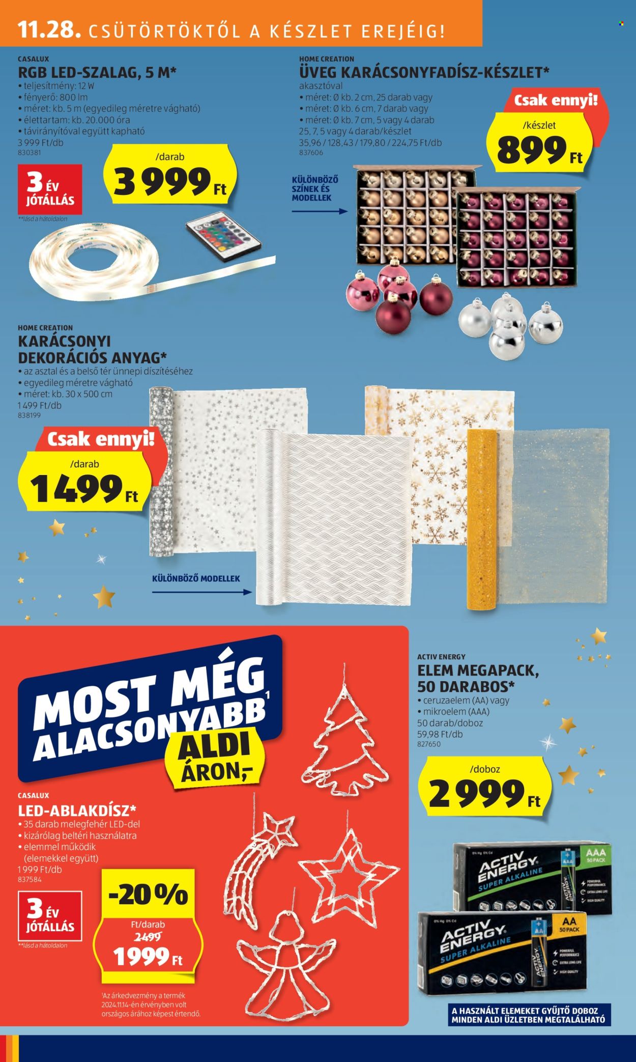 Aldi akciós újságok - 2024.11.28 - 2024.12.04. Oldal 40