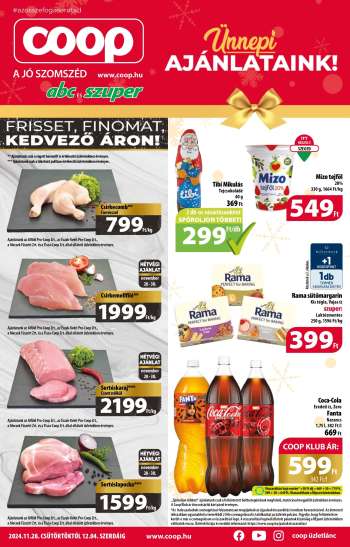 Újság Coop - 2024.11.28 - 2024.12.04.