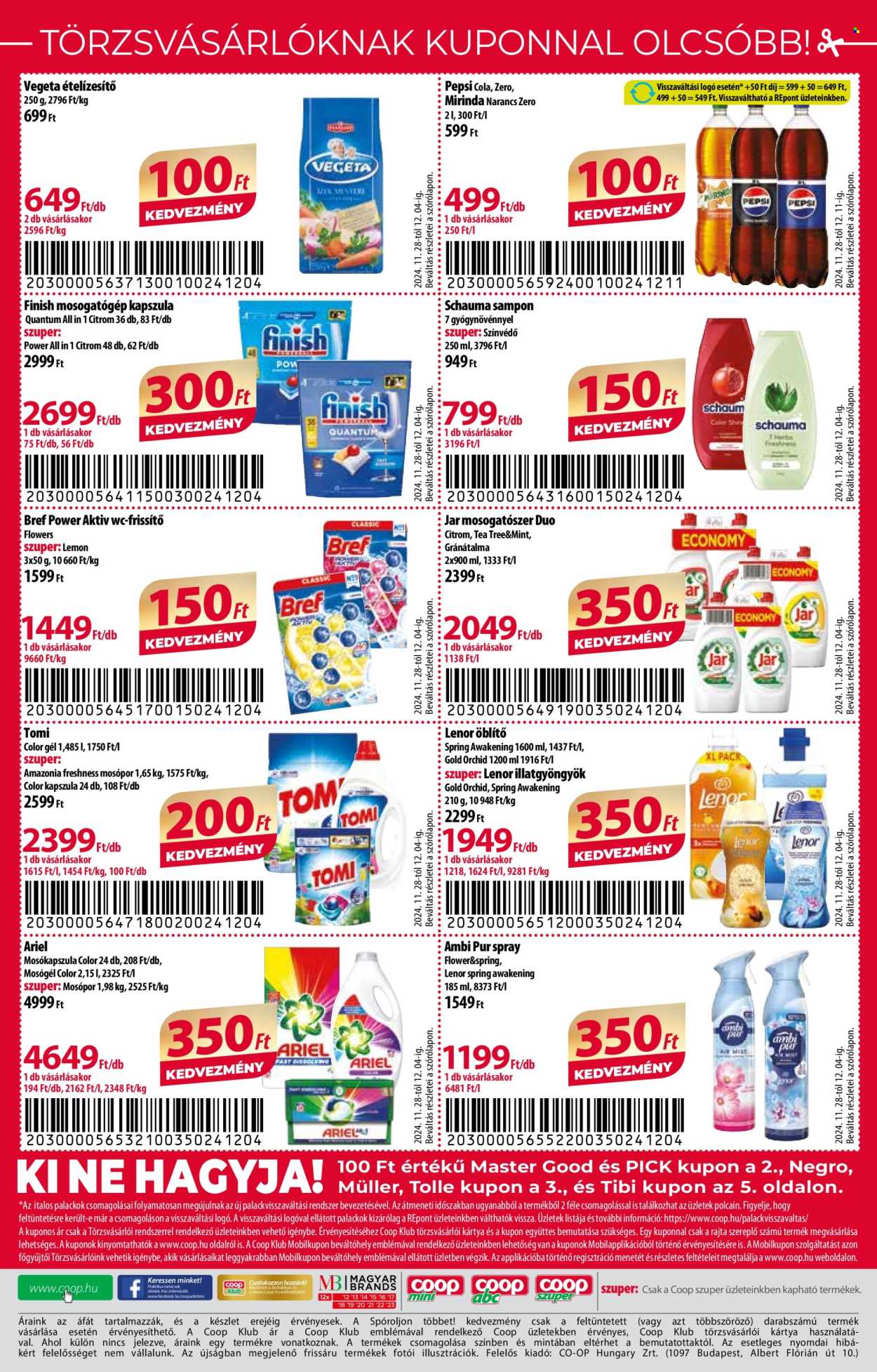 Coop akciós újságok - 2024.11.28 - 2024.12.04. Oldal 12
