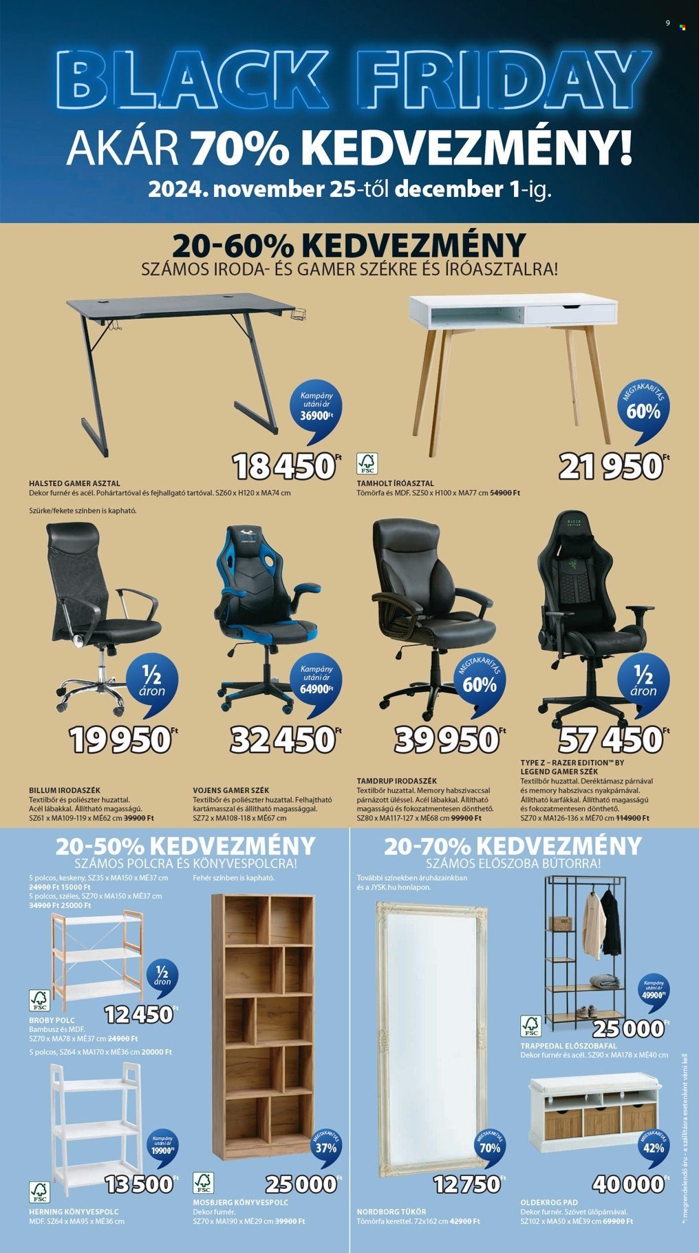 JYSK akciós újságok - 2024.11.25 - 2024.12.01. Oldal 10