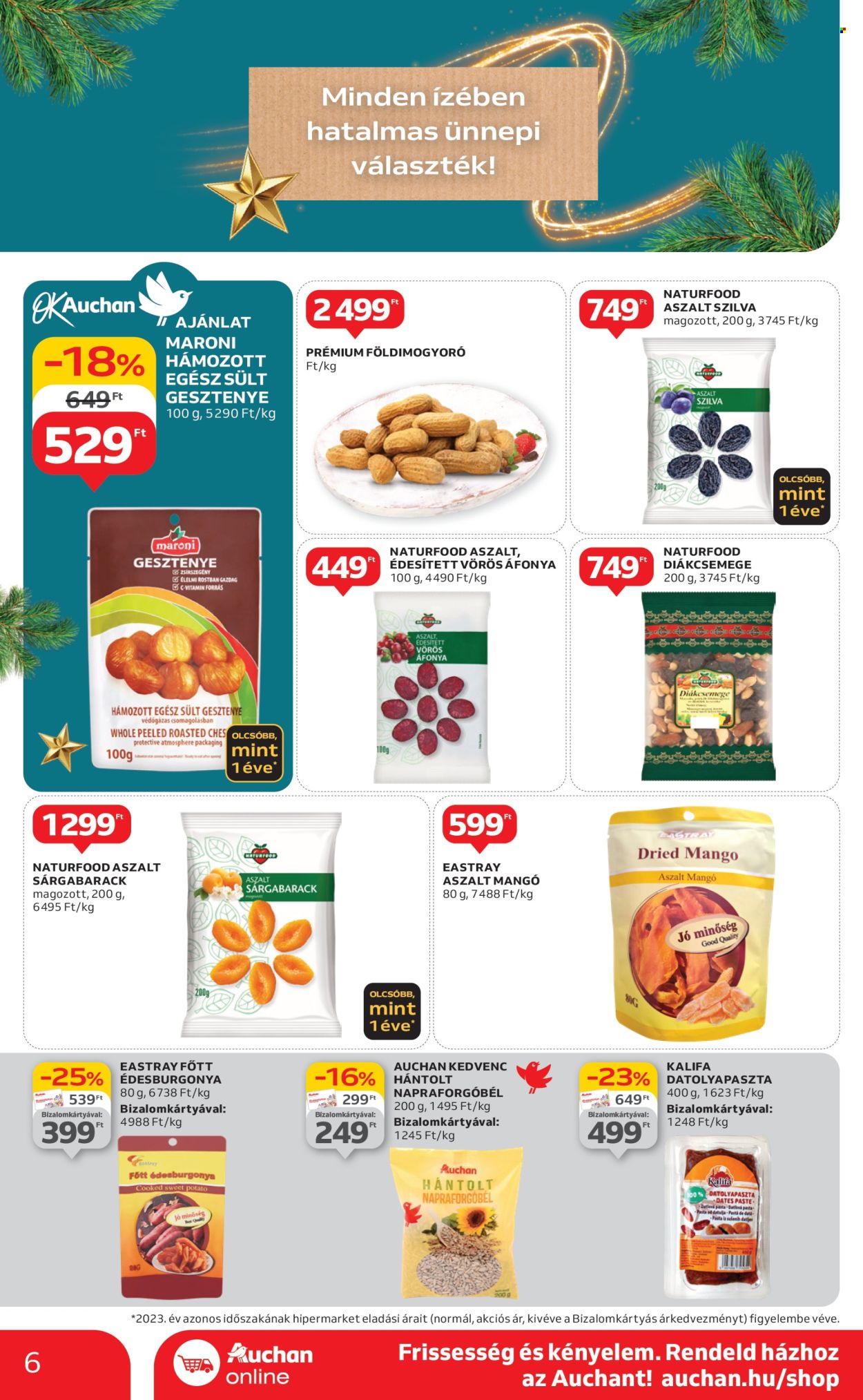 Auchan akciós újságok - 2024.11.28 - 2024.12.04. Oldal 6