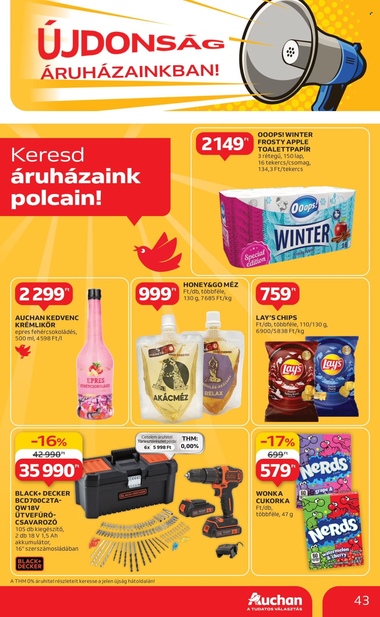 Auchan akciós újságok - 2024.11.28 - 2024.12.04. Oldal 43