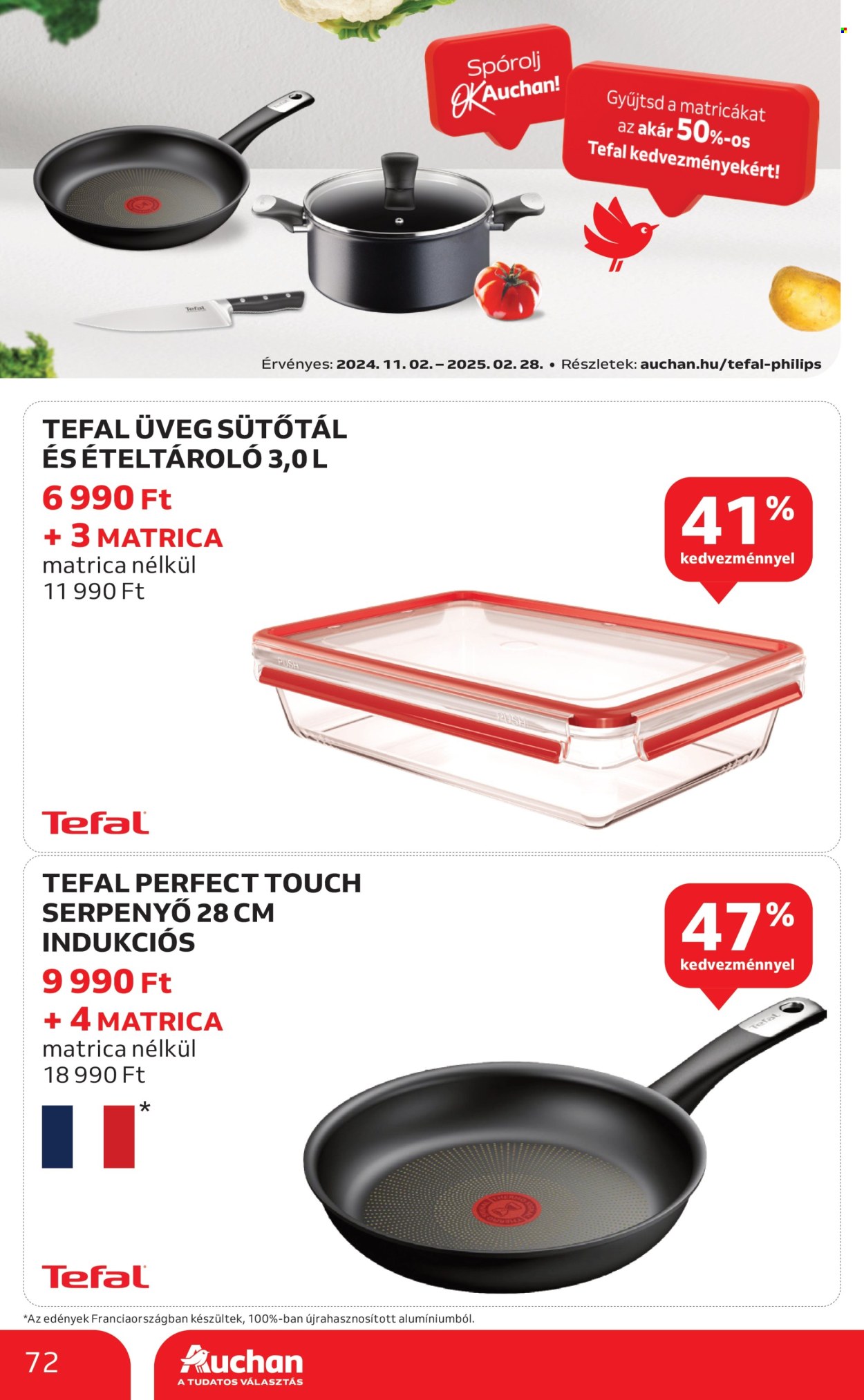 Auchan akciós újságok - 2024.11.28 - 2024.12.04. Oldal 72
