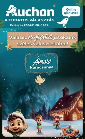 Újság Auchan - 2024.11.28 - 2024.12.11.