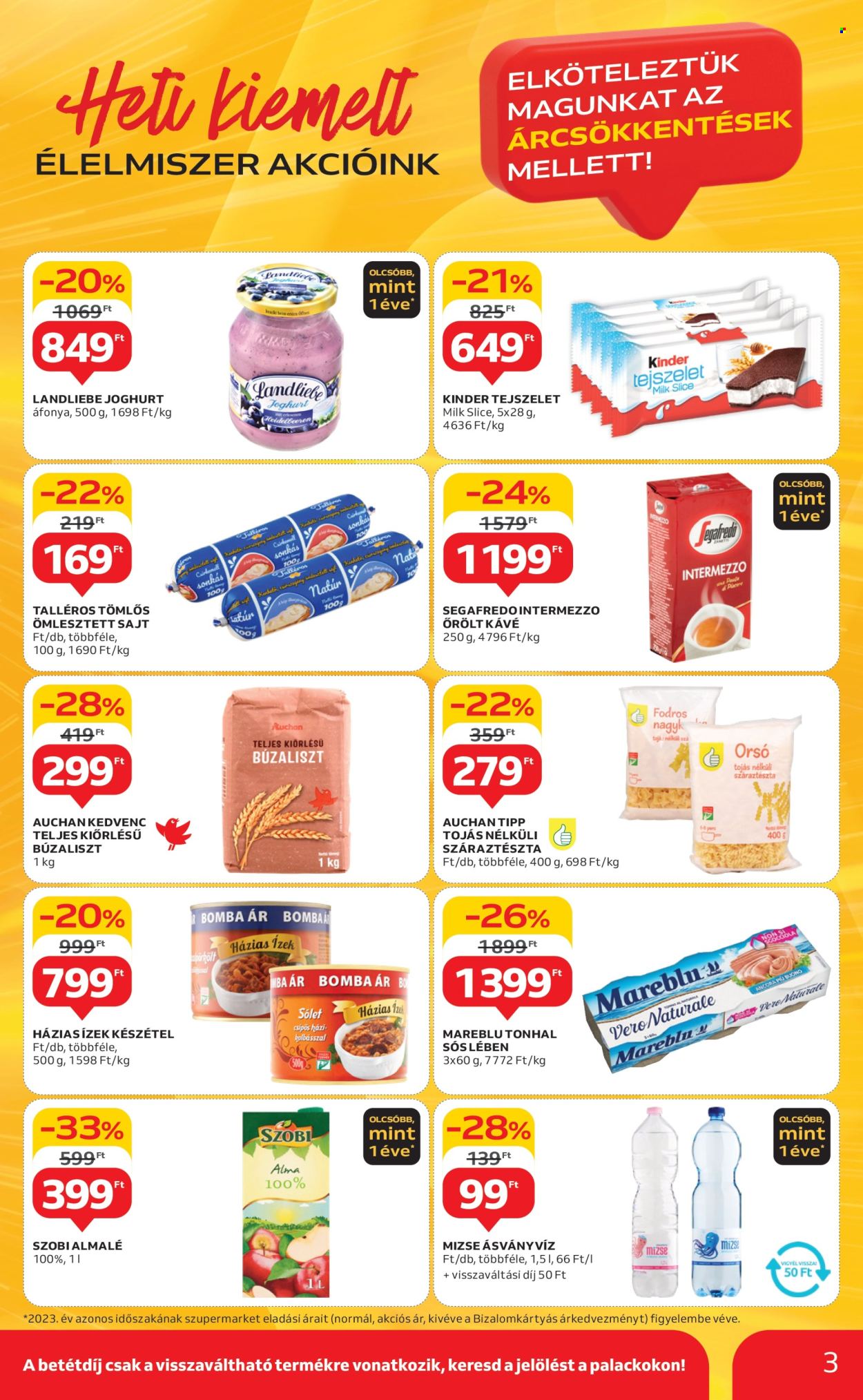 Auchan akciós újságok - 2024.11.28 - 2024.12.04. Oldal 3