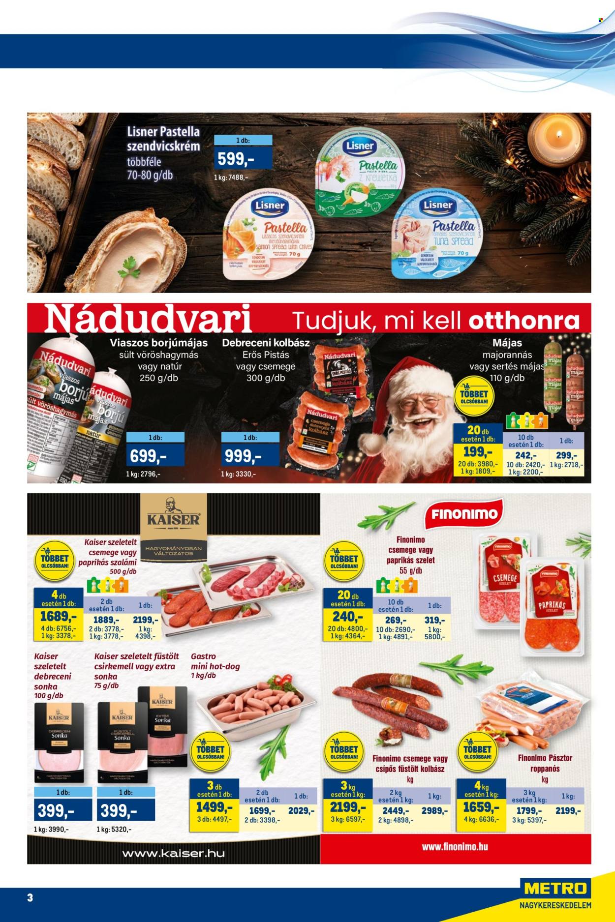 Metro akciós újságok - 2024.12.01 - 2024.12.14. Oldal 3