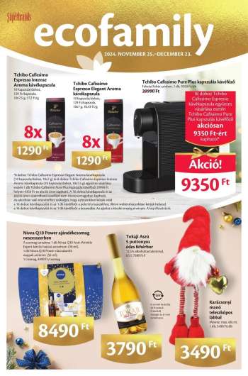 Újság EcoFamily - 2024.11.25 - 2024.12.23.