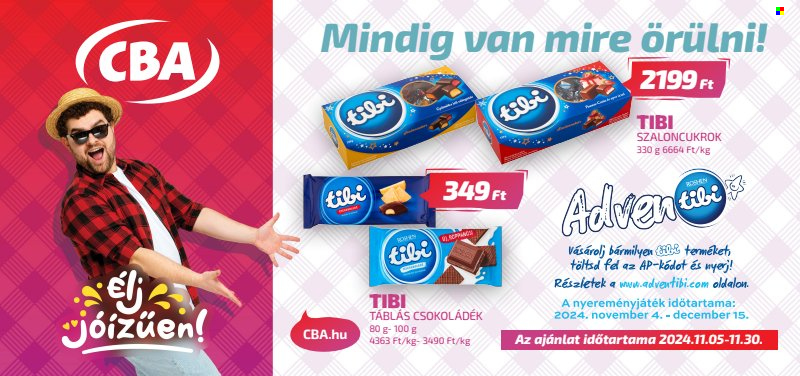 CBA akciós újságok - 2024.11.01 - 2024.11.30. Oldal 3