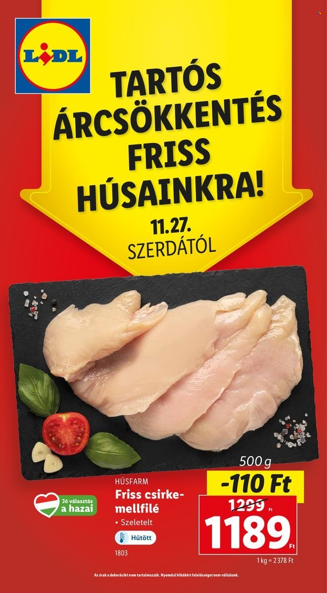 Lidl akciós újságok - 2024.11.27 - 2024.12.08. Oldal 1