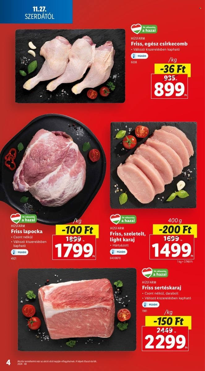 Lidl akciós újságok - 2024.11.27 - 2024.12.08. Oldal 4