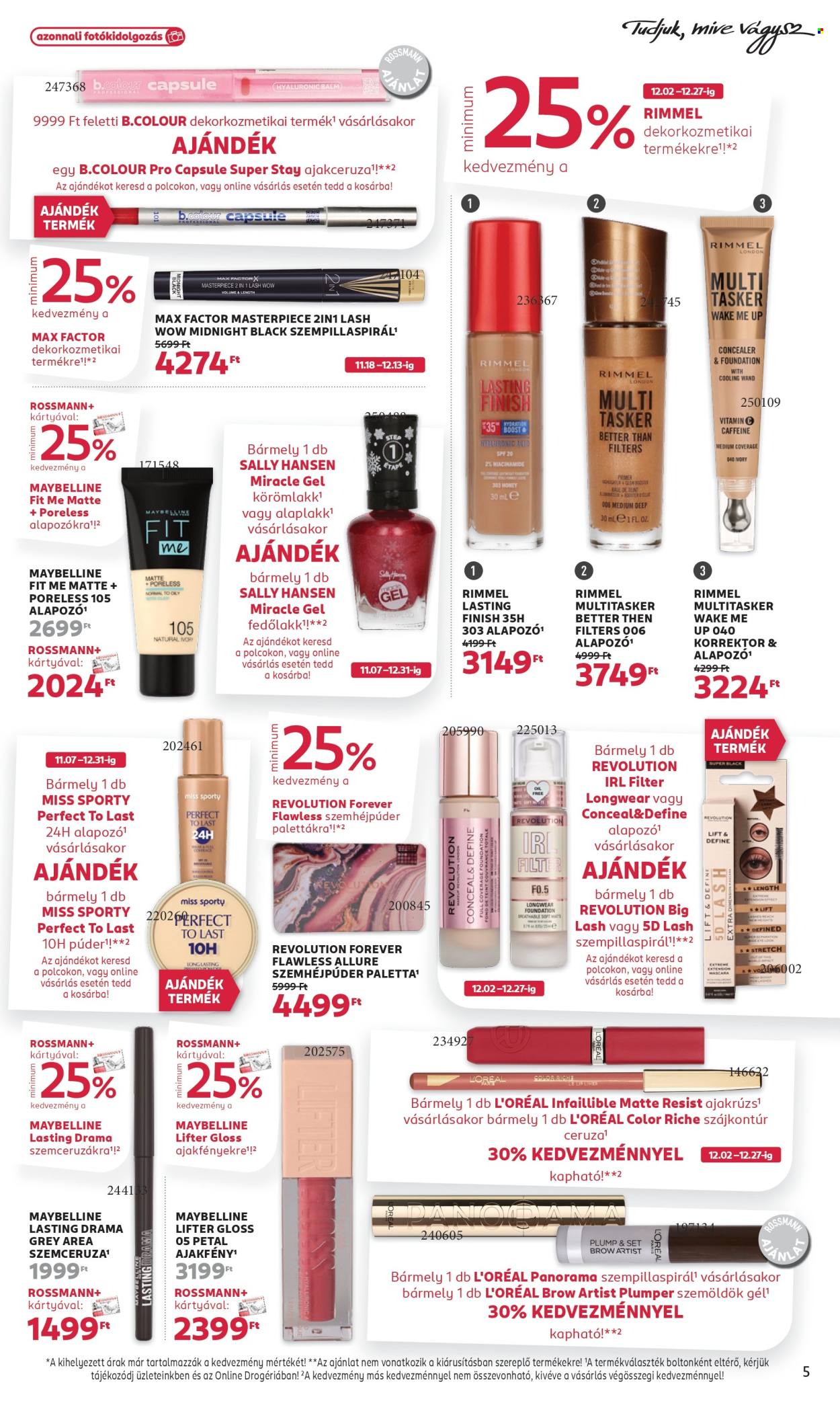 Rossmann akciós újságok - 2024.12.02 - 2024.12.13. Oldal 5