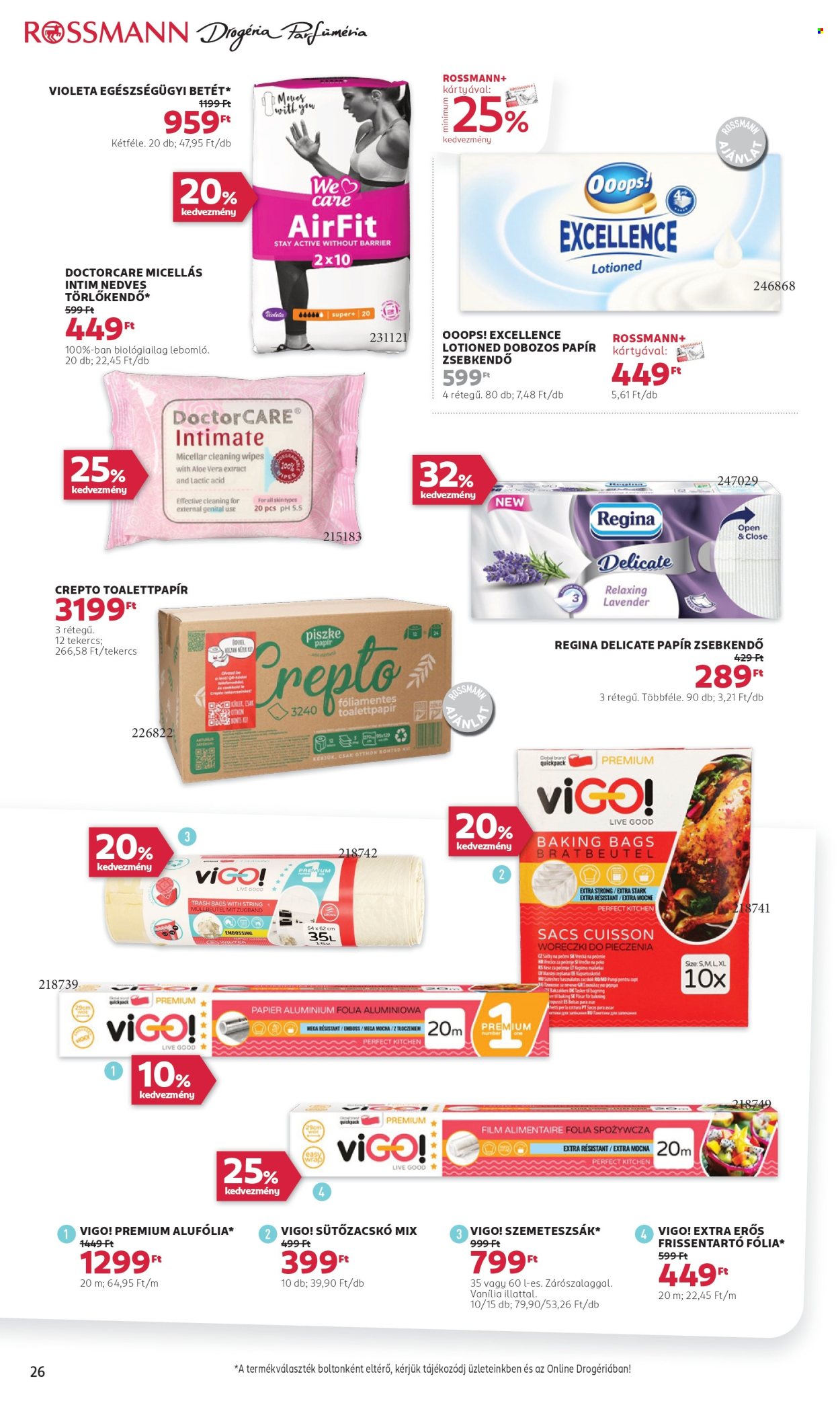 Rossmann akciós újságok - 2024.12.02 - 2024.12.13. Oldal 30