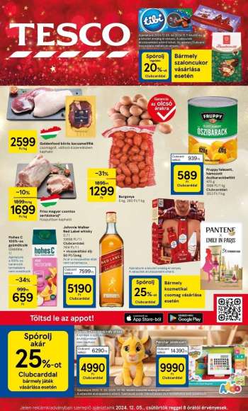 Újság TESCO - 2024.12.05 - 2024.12.11.