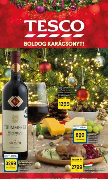 Újság TESCO - 2024.12.04 - 2024.12.11.