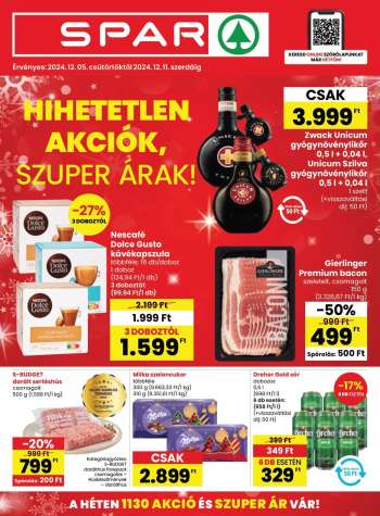 Újság SPAR - 2024.12.05 - 2024.12.11.