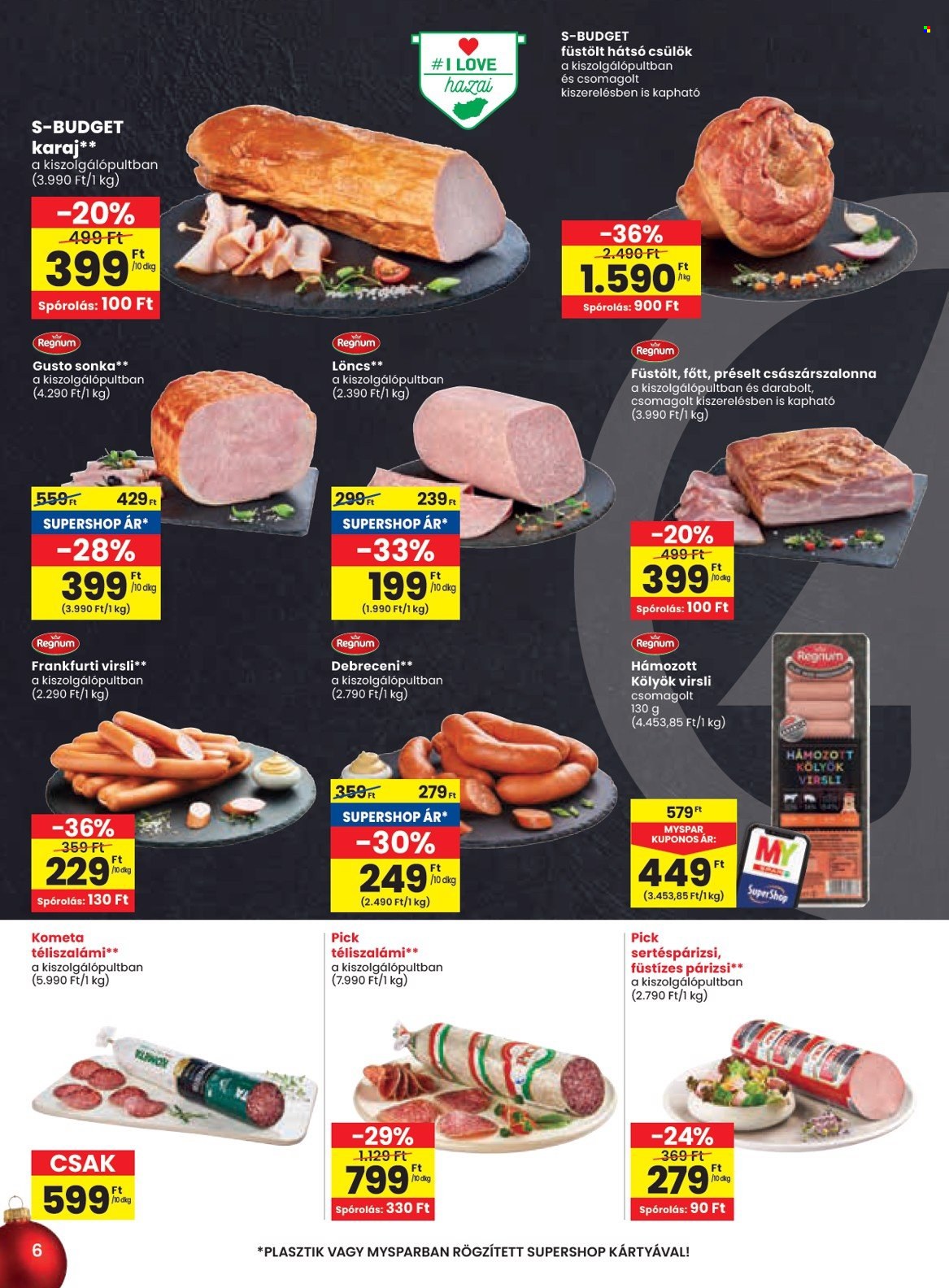 SPAR akciós újságok - 2024.12.05 - 2024.12.11. Oldal 6