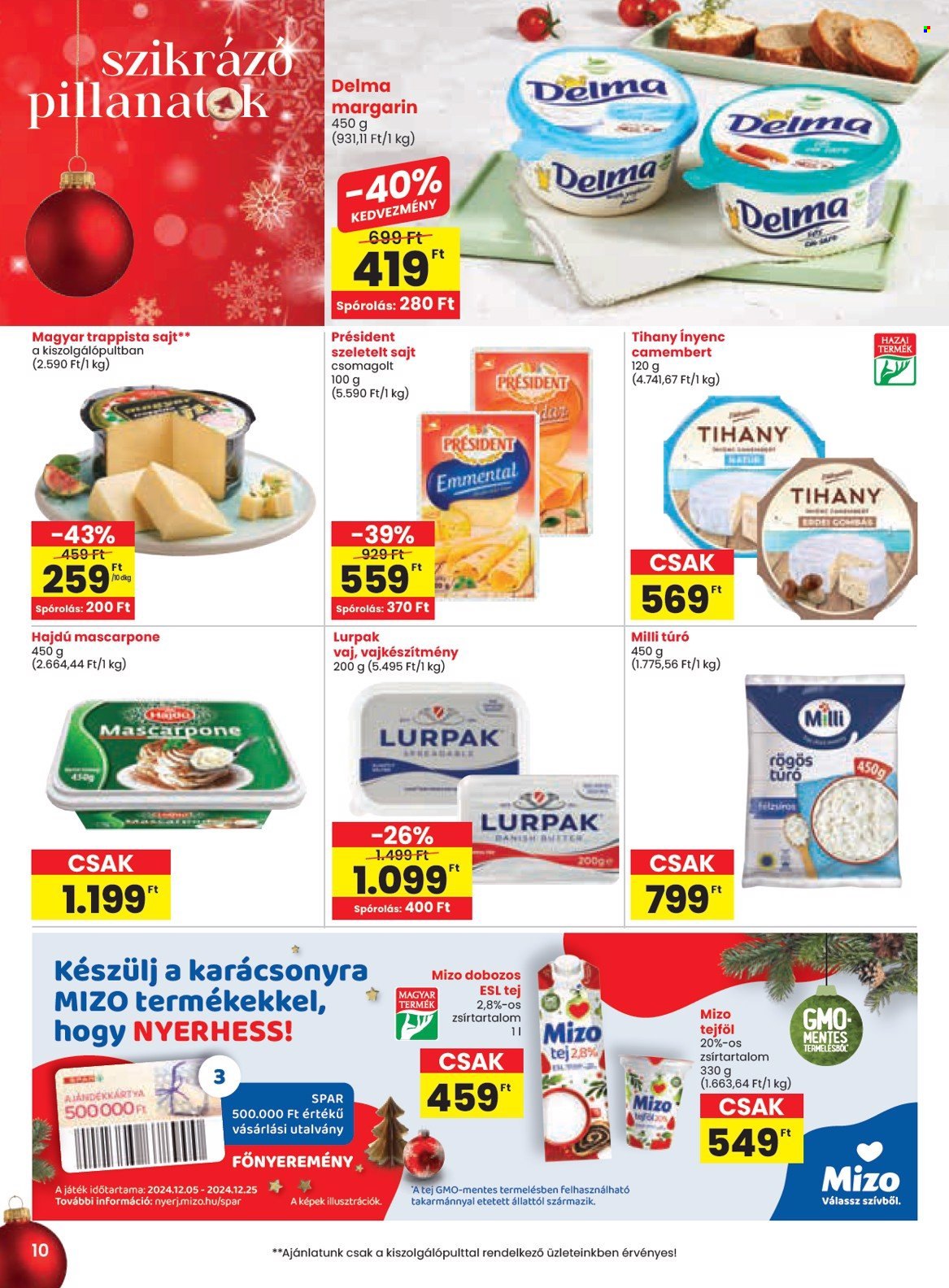 SPAR akciós újságok - 2024.12.05 - 2024.12.11. Oldal 10