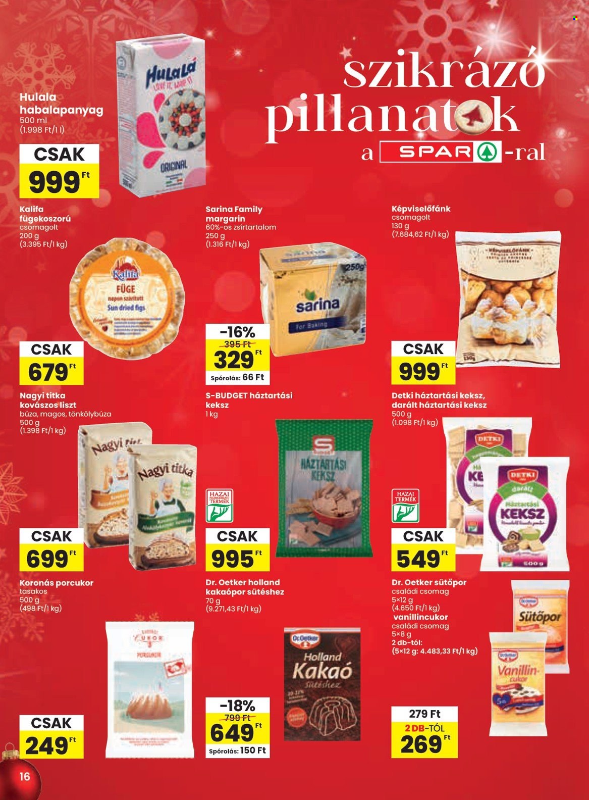 SPAR akciós újságok - 2024.12.05 - 2024.12.11. Oldal 16