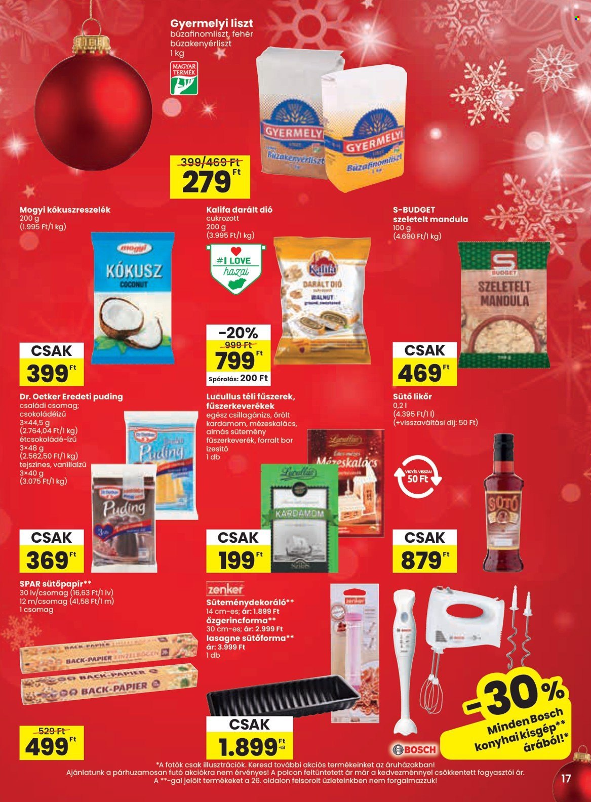 SPAR akciós újságok - 2024.12.05 - 2024.12.11. Oldal 17