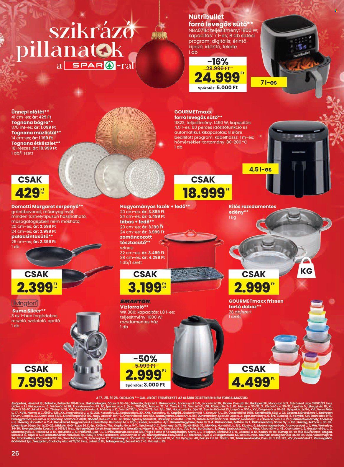 SPAR akciós újságok - 2024.12.05 - 2024.12.11. Oldal 26