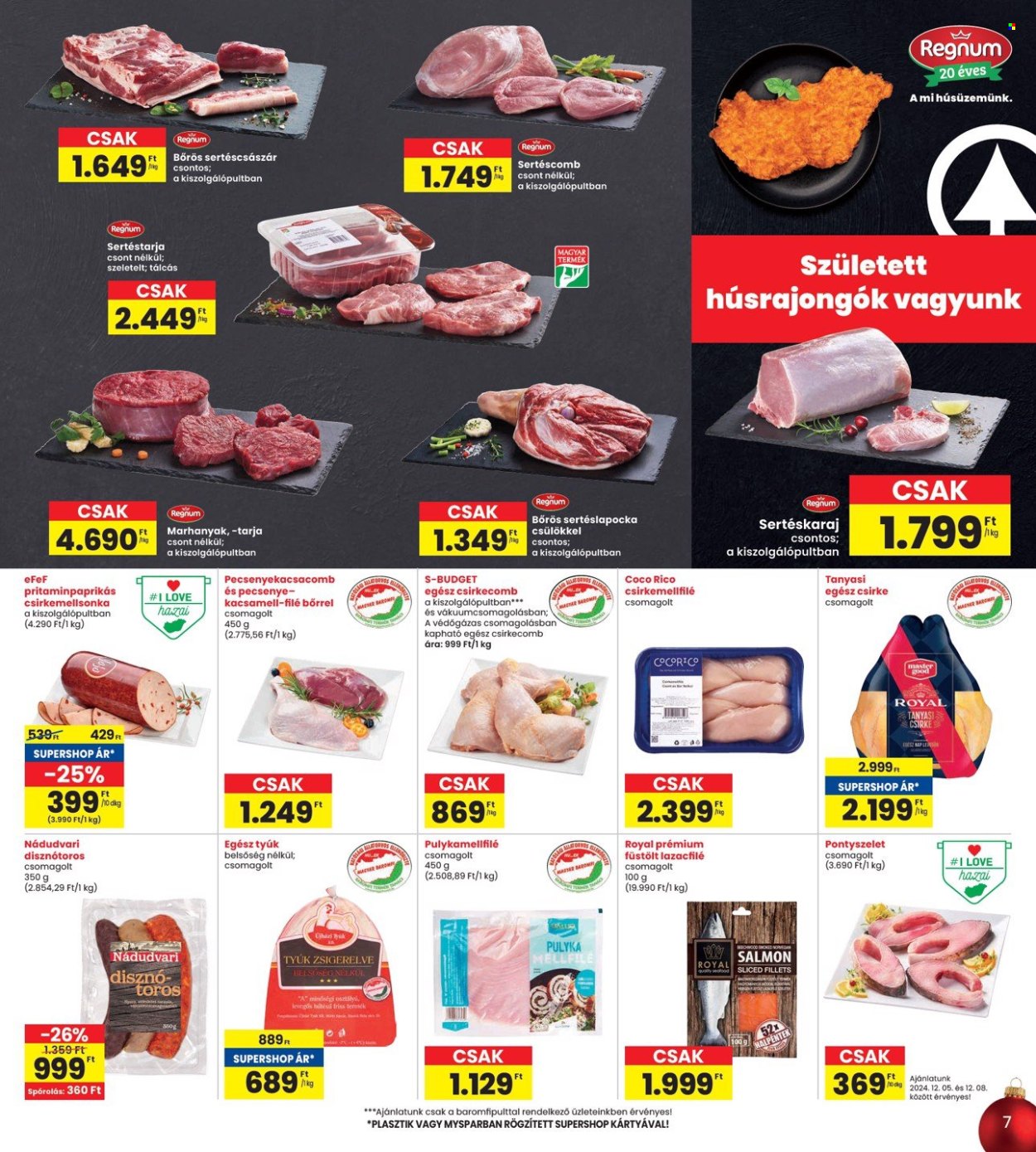 INTERSPAR akciós újságok - 2024.12.05 - 2024.12.11. Oldal 7