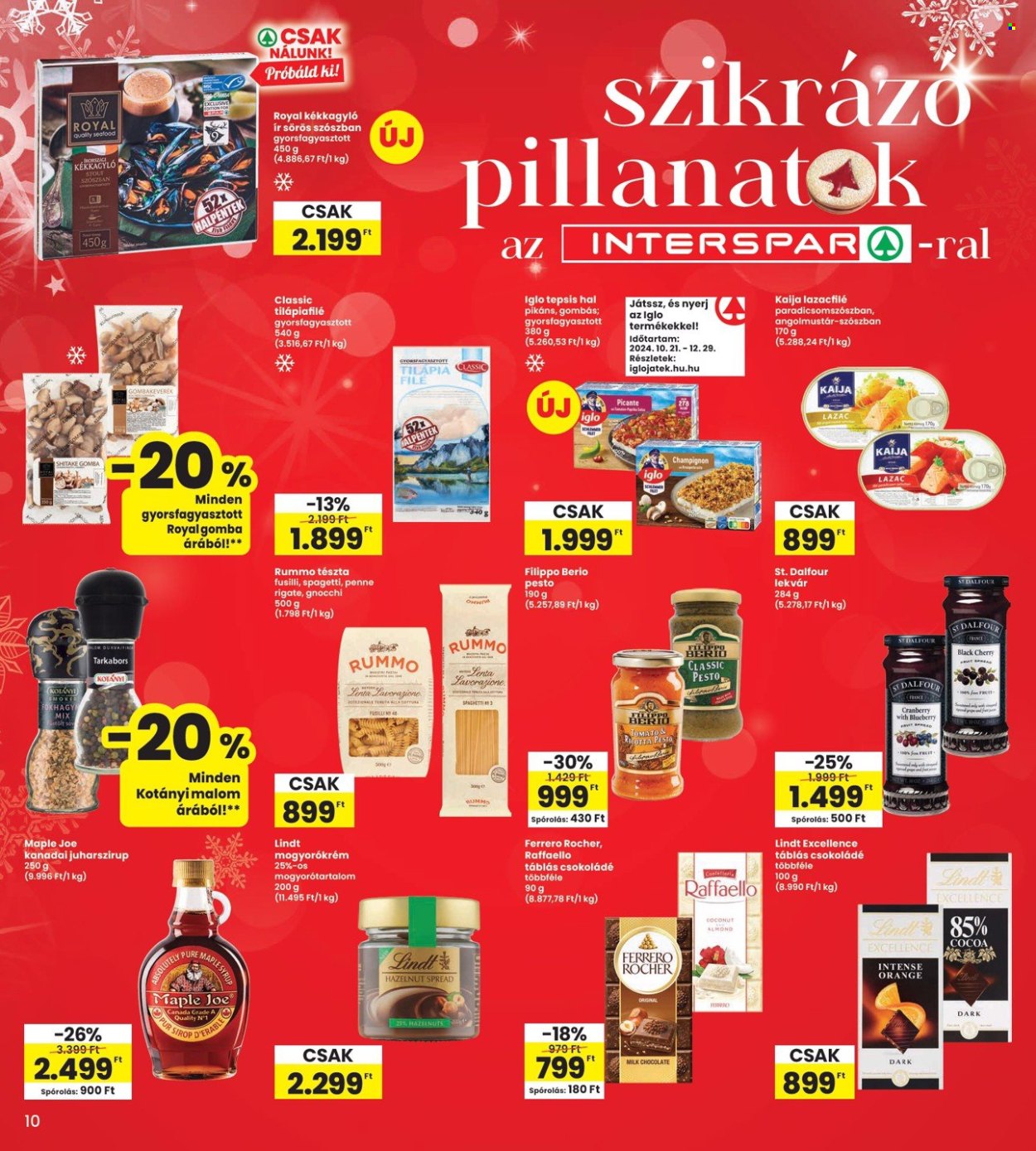 INTERSPAR akciós újságok - 2024.12.05 - 2024.12.11. Oldal 10