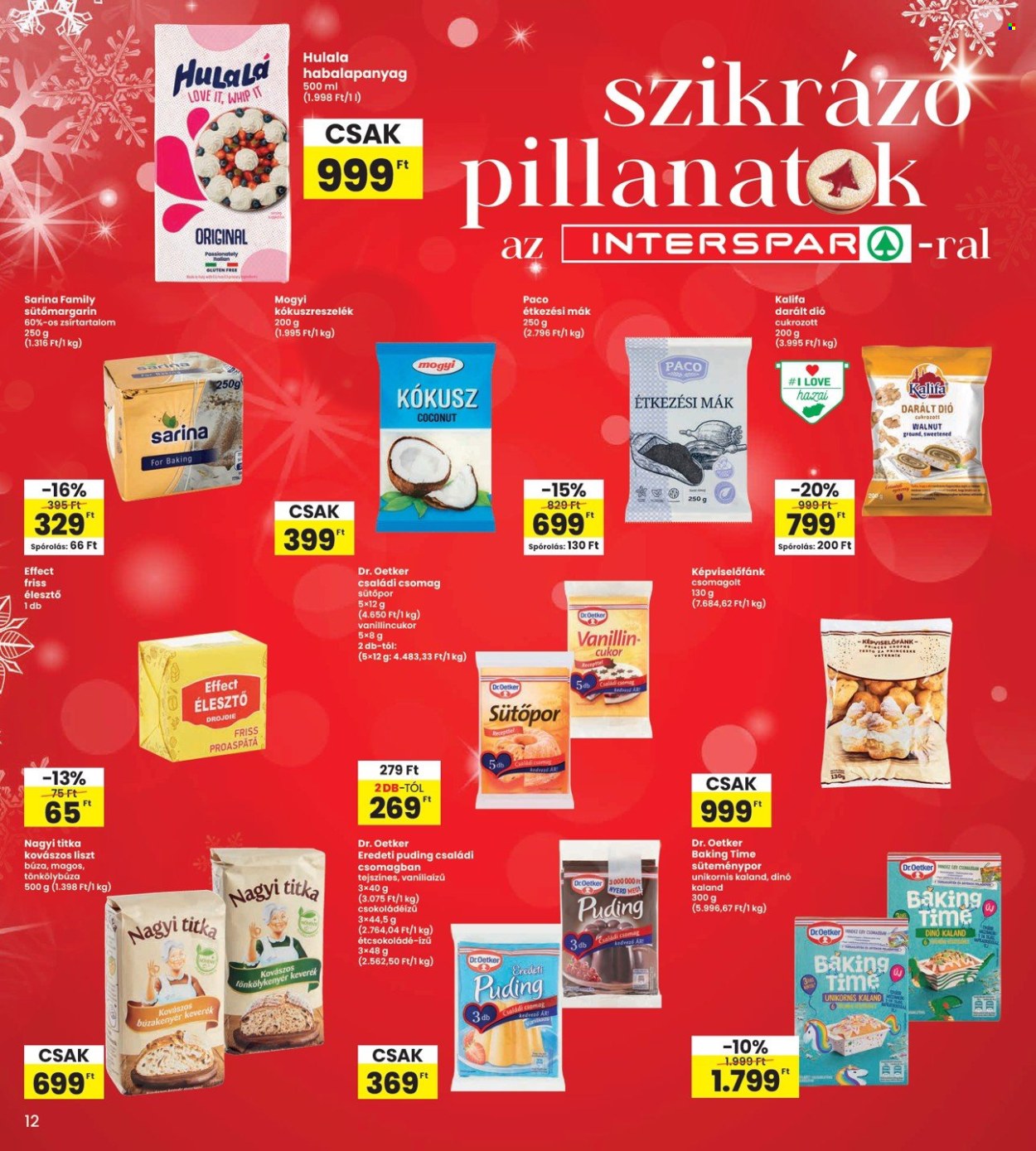 INTERSPAR akciós újságok - 2024.12.05 - 2024.12.11. Oldal 12
