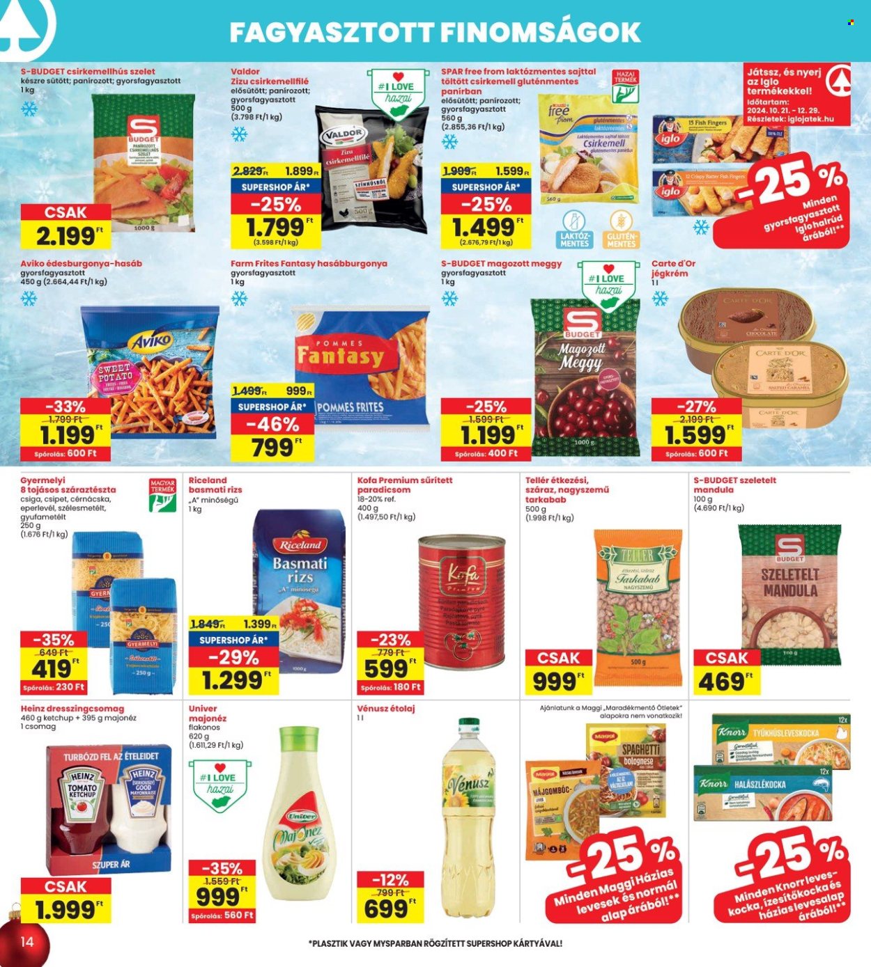 INTERSPAR akciós újságok - 2024.12.05 - 2024.12.11. Oldal 14