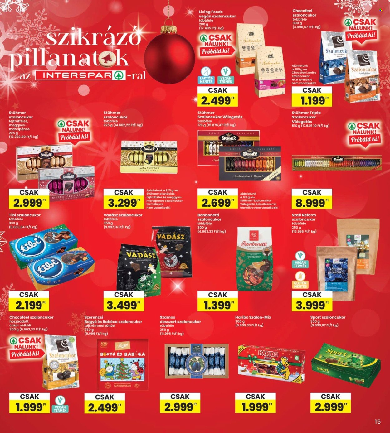 INTERSPAR akciós újságok - 2024.12.05 - 2024.12.11. Oldal 15