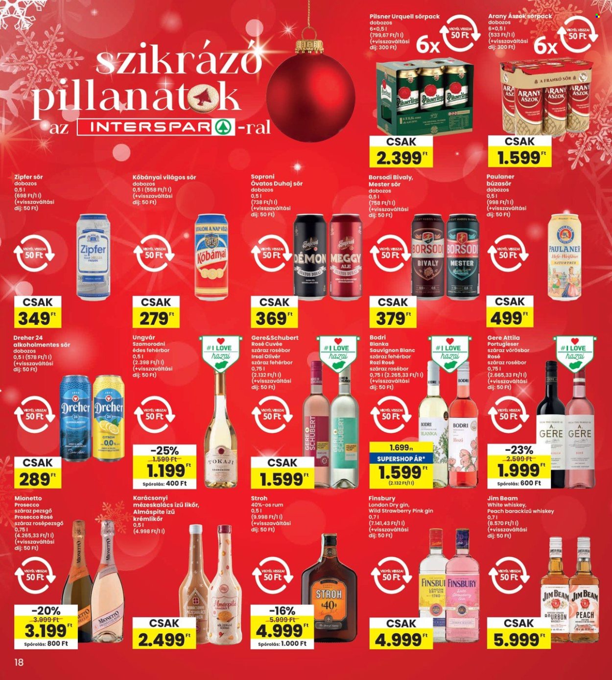 INTERSPAR akciós újságok - 2024.12.05 - 2024.12.11. Oldal 18