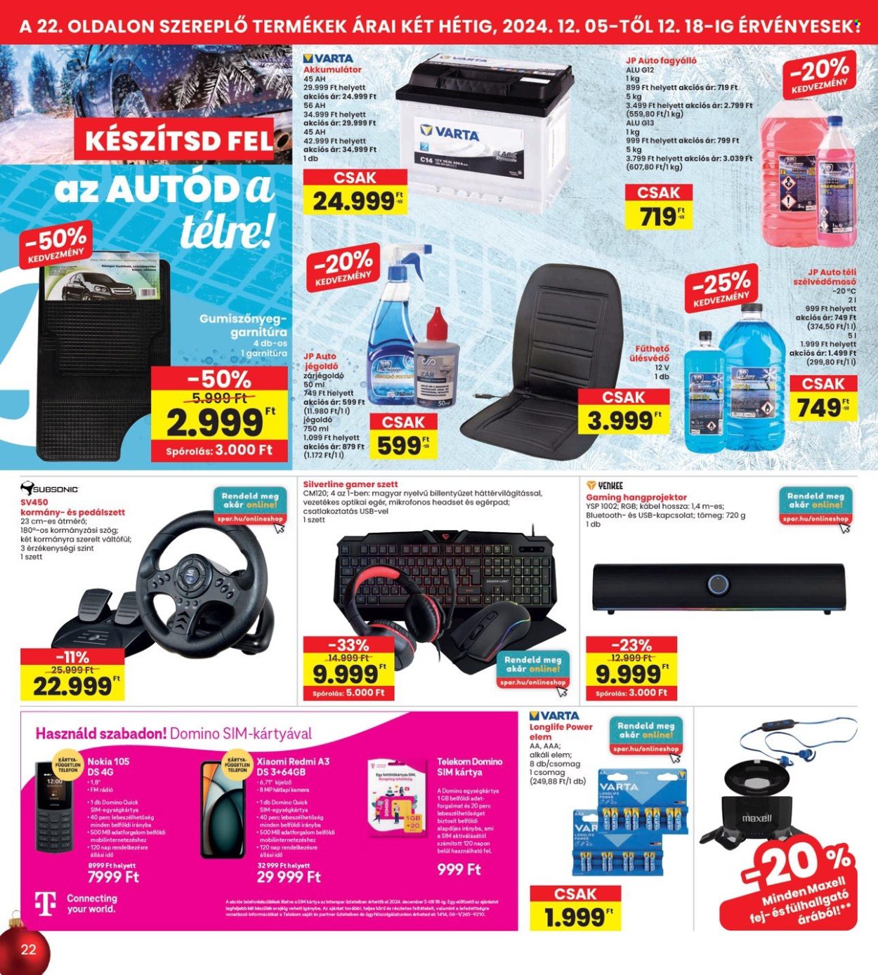 INTERSPAR akciós újságok - 2024.12.05 - 2024.12.11. Oldal 22