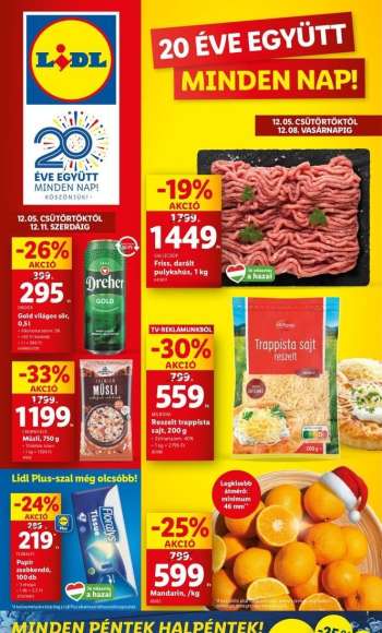 Újság Lidl - 2024.12.05 - 2024.12.11.